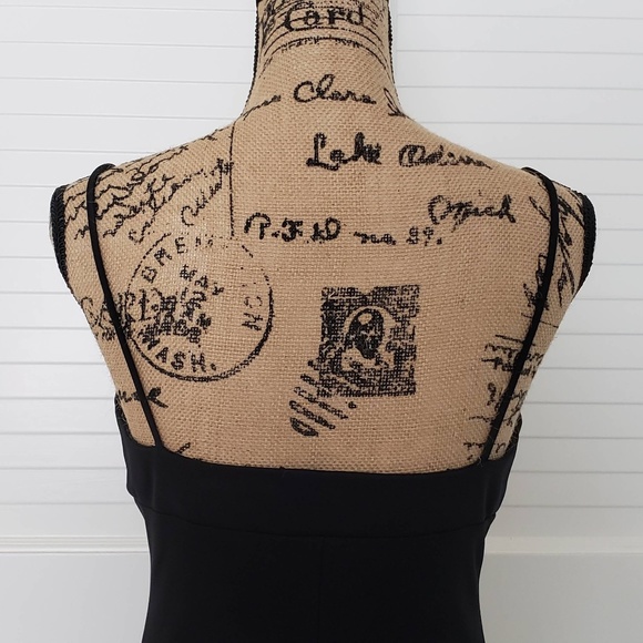 Like New BCBG Max Azria Cowl Neck Long Black Dress - Local Pickup Available - Picture 6 of 8